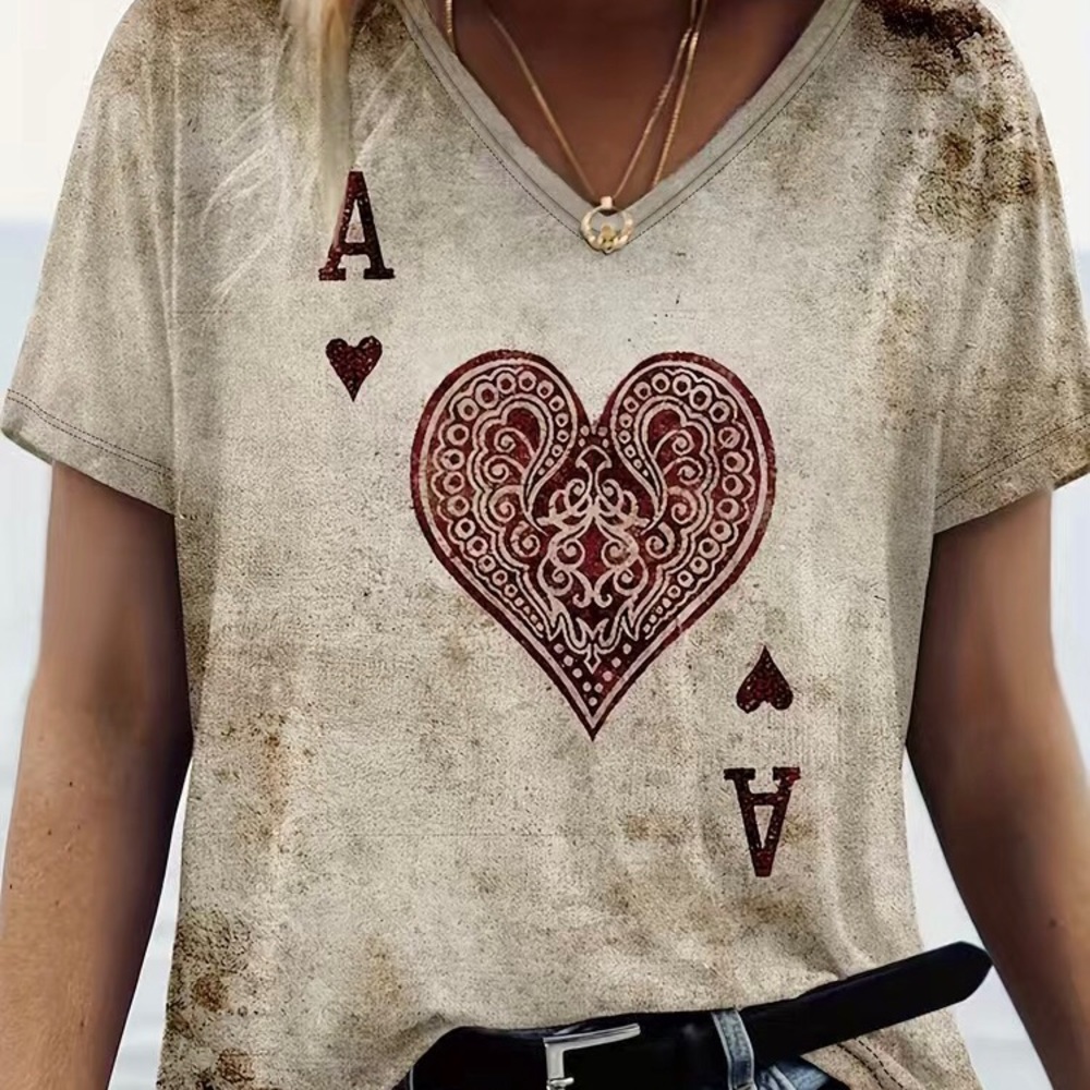 T-Shirt Mixed Light Brown